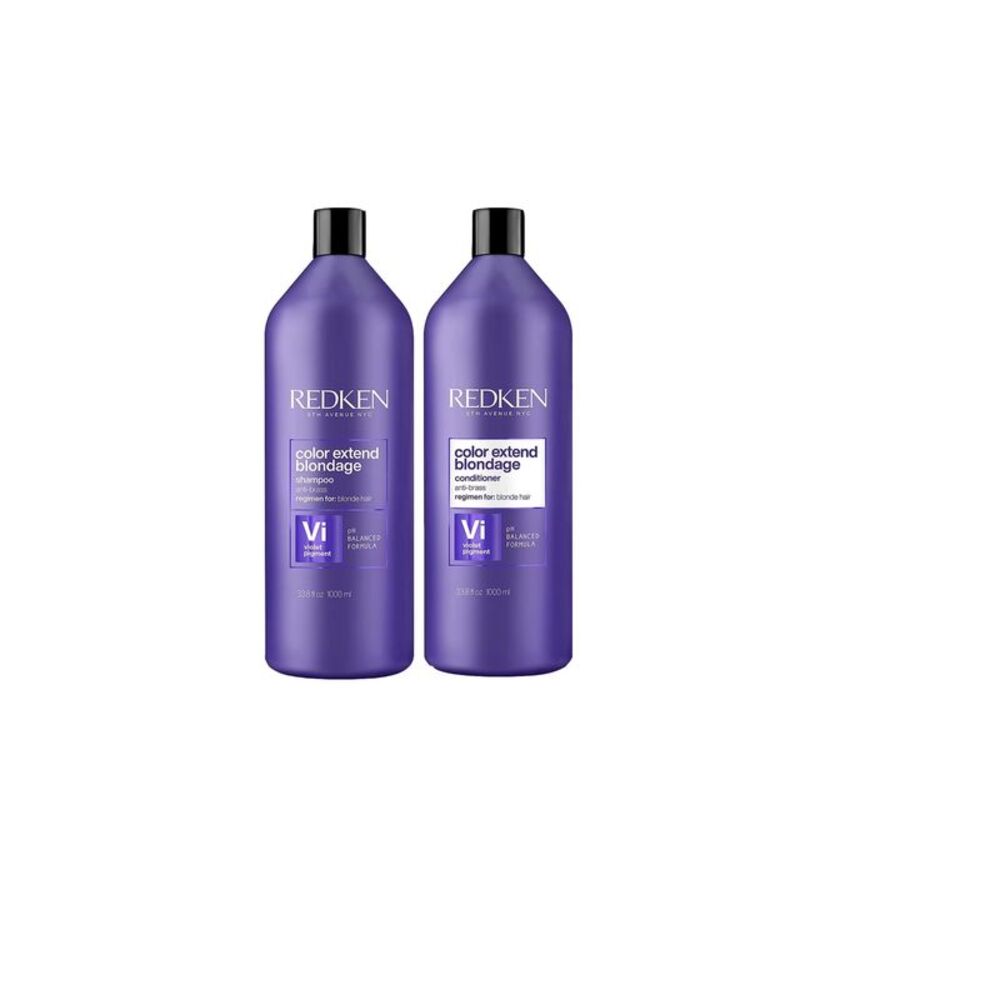 Redken Color Extend Blondage Shampoo and Conditioner Duo 1 Liter 33.8 oz Duo Set